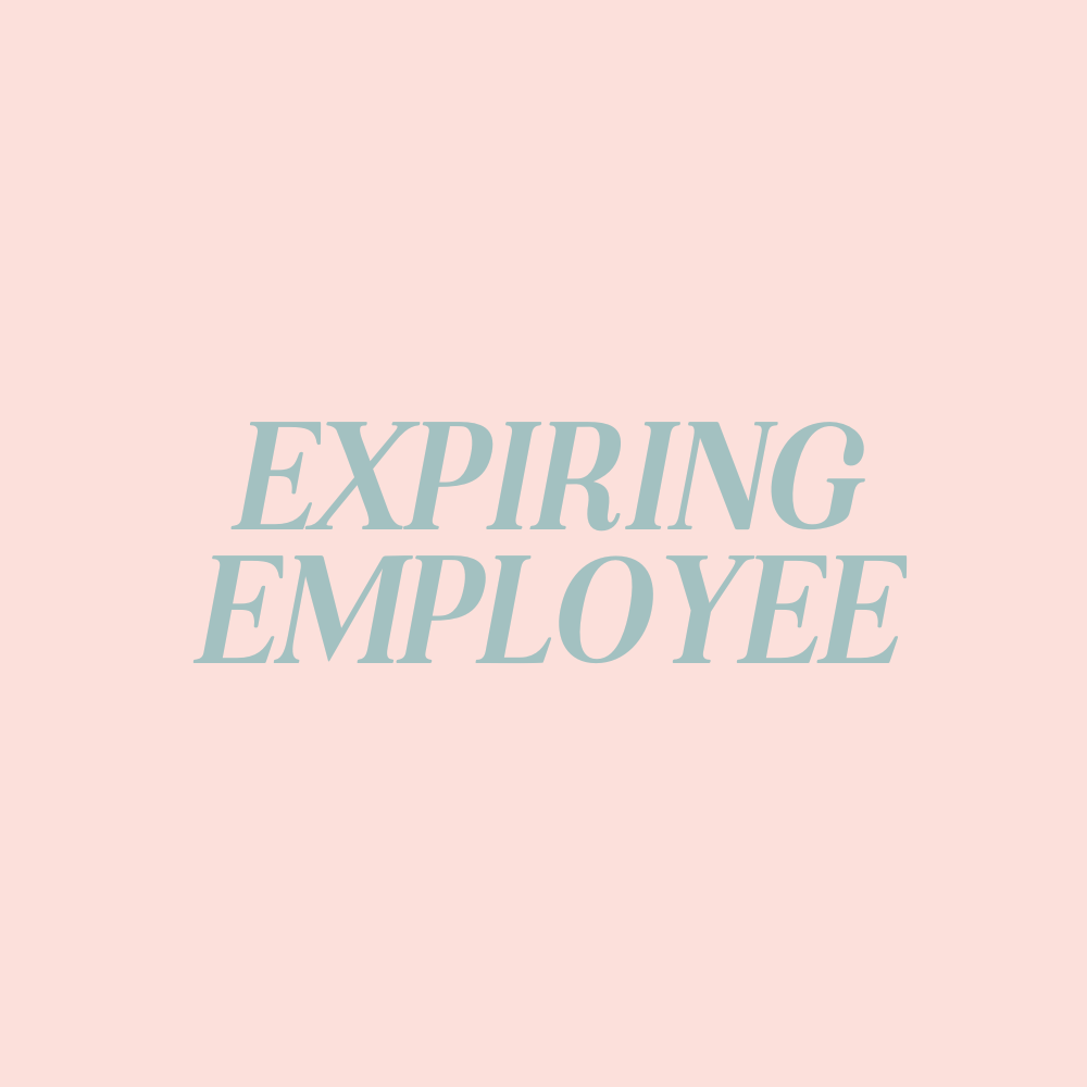 EXPIRING EMPLOYEE