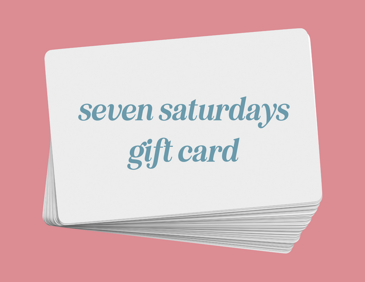 seven saturdays gift card